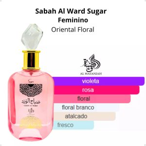 Al Wataniah Sabah Al Ward Sugar Eau De Parfum - Perfume Feminino 100ml